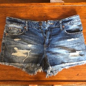 Aeropostale Buttery Soft Jean Shorts